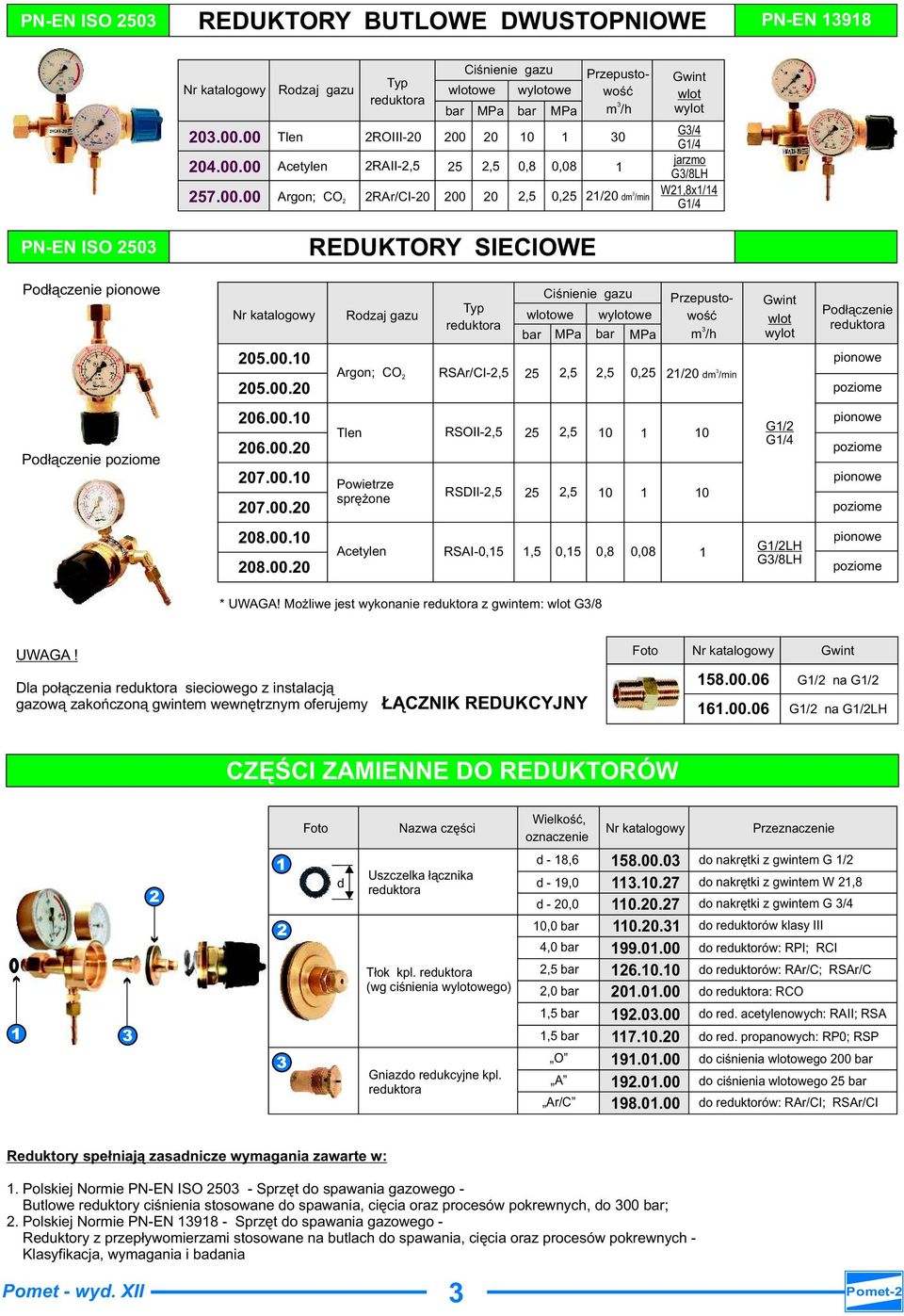 Gwint wlot wylot G/ G/ jarzmo G/8LH W,8x/ G/ PN-EN ISO 0 REDUKTORY SIECIOWE Podłączenie pionowe 0.00.