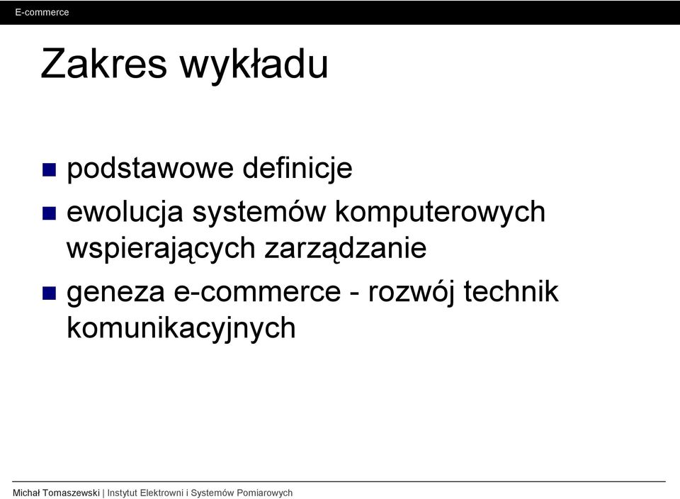 wspierających zarządzanie geneza