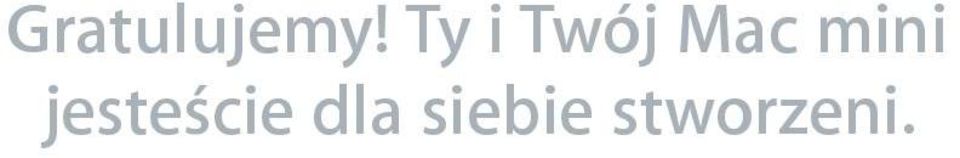 mini jesteście