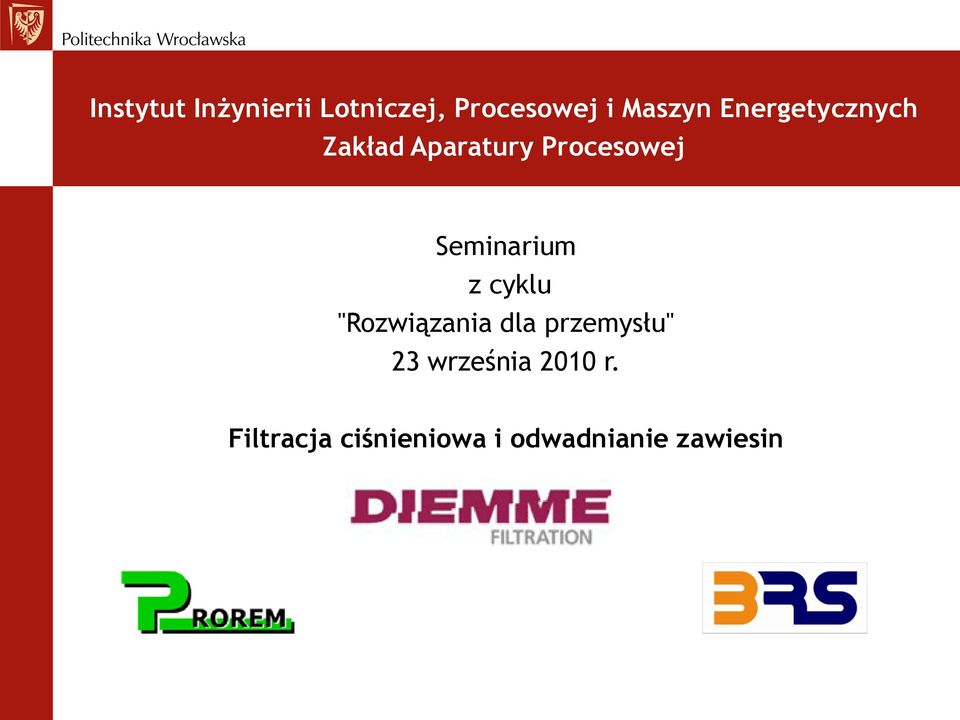 Seminarium z cyklu "Rozwiązania dla przemysłu" 23