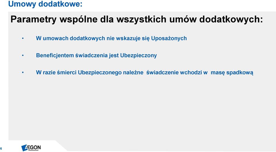 Uposażonych Beneficjentem świadczenia jest Ubezpieczony W