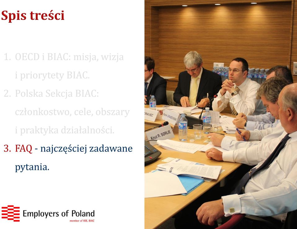 BIAC: członkostwo, cele, obszary i