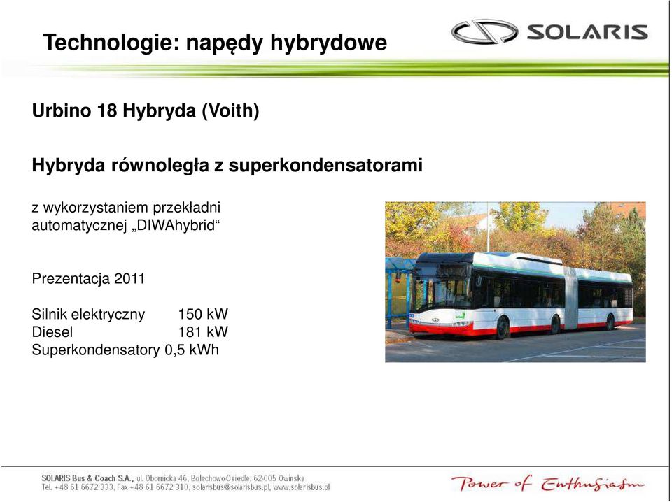 przekładni automatycznej DIWAhybrid Prezentacja 2011