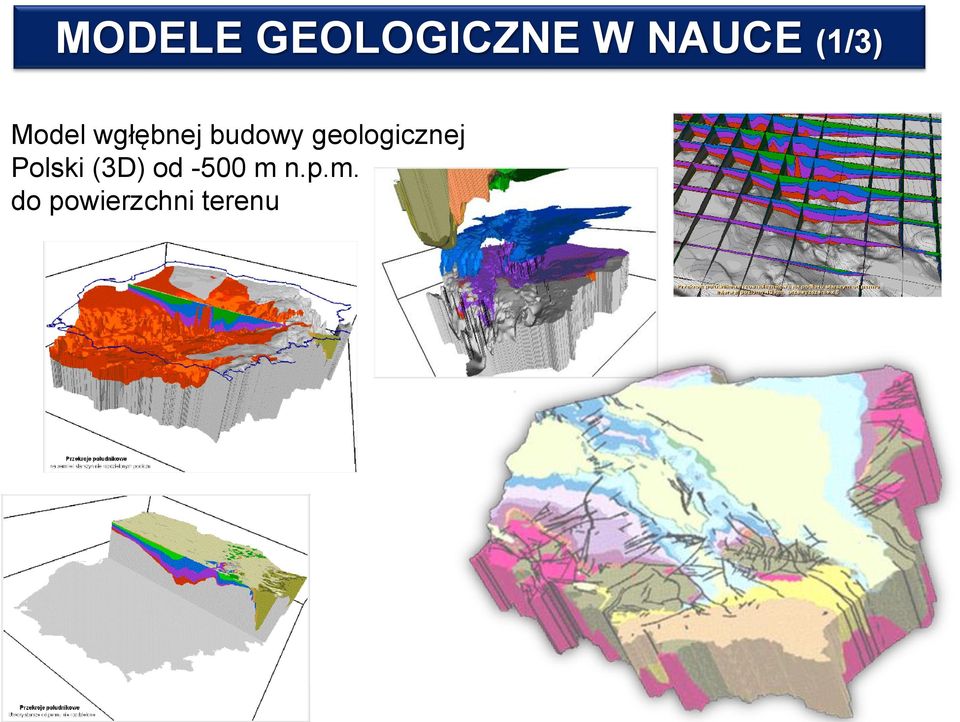 geologicznej Polski (3D) od