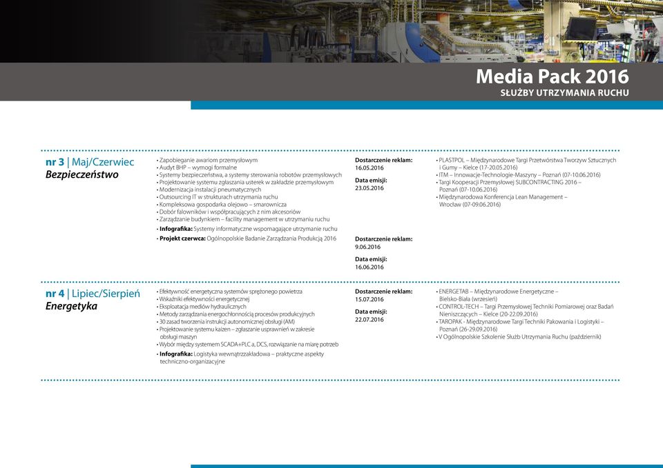 nim akcesoriów Zarządzanie budynkiem facility management w utrzymaniu ruchu Infografika: Systemy informatyczne wspomagające utrzymanie ruchu Projekt czerwca: Ogólnopolskie Badanie Zarządzania
