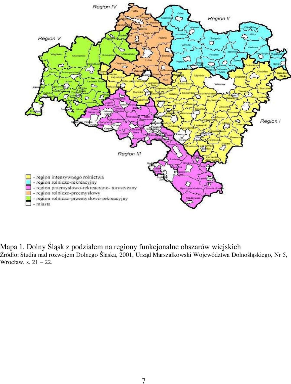 obszarów wiejskich Źródło: Studia nad rozwojem