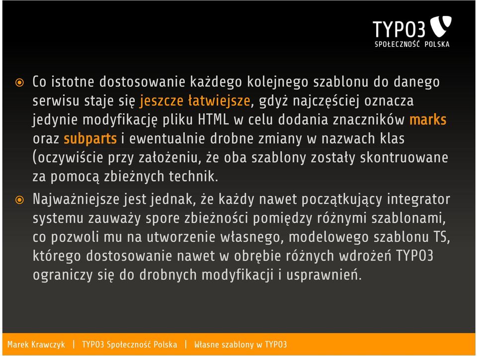 pomocą zbieżnych technik.