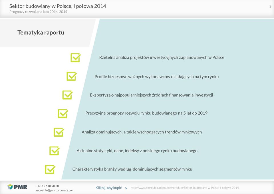 prognozy rozwoju rynku budowlanego na 5 lat do 2019 Analiza dominujących, a także wschodzących trendów rynkowych