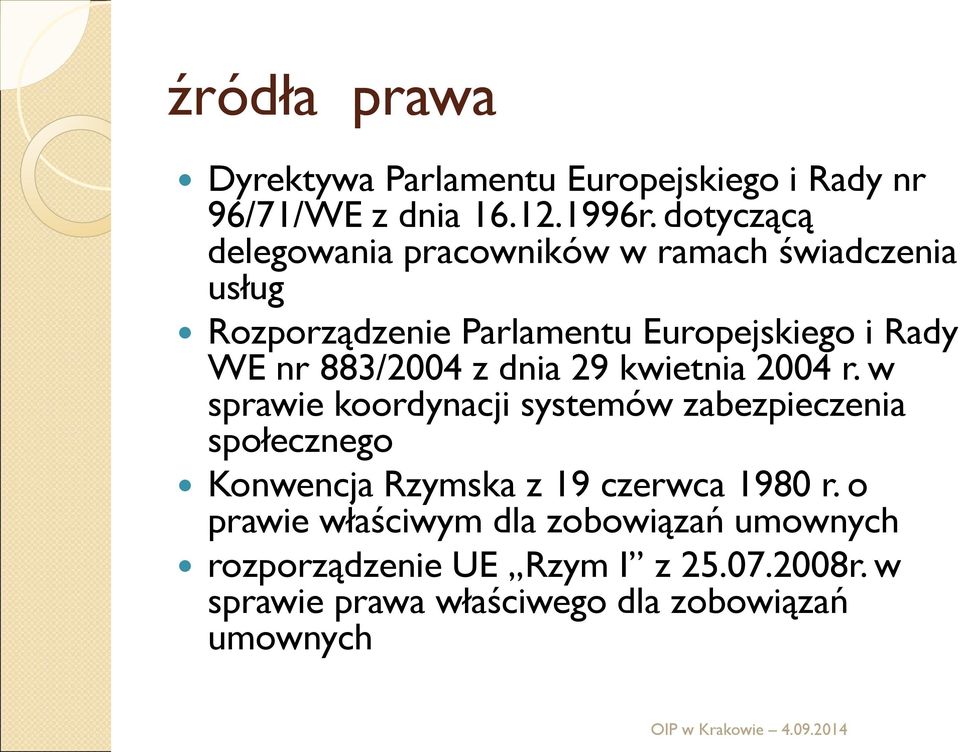 883/2004 z dnia 29 kwietnia 2004 r.
