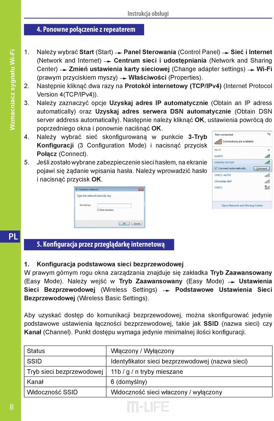 adapter settings) Wi-Fi (prawym przyciskiem myszy) Właściwości (Properties). 2. Następnie kliknąć dwa razy na Protokół internetowy (TCP/IPv4) (Internet Protocol Version 4(TCP/IPv4)). 3.