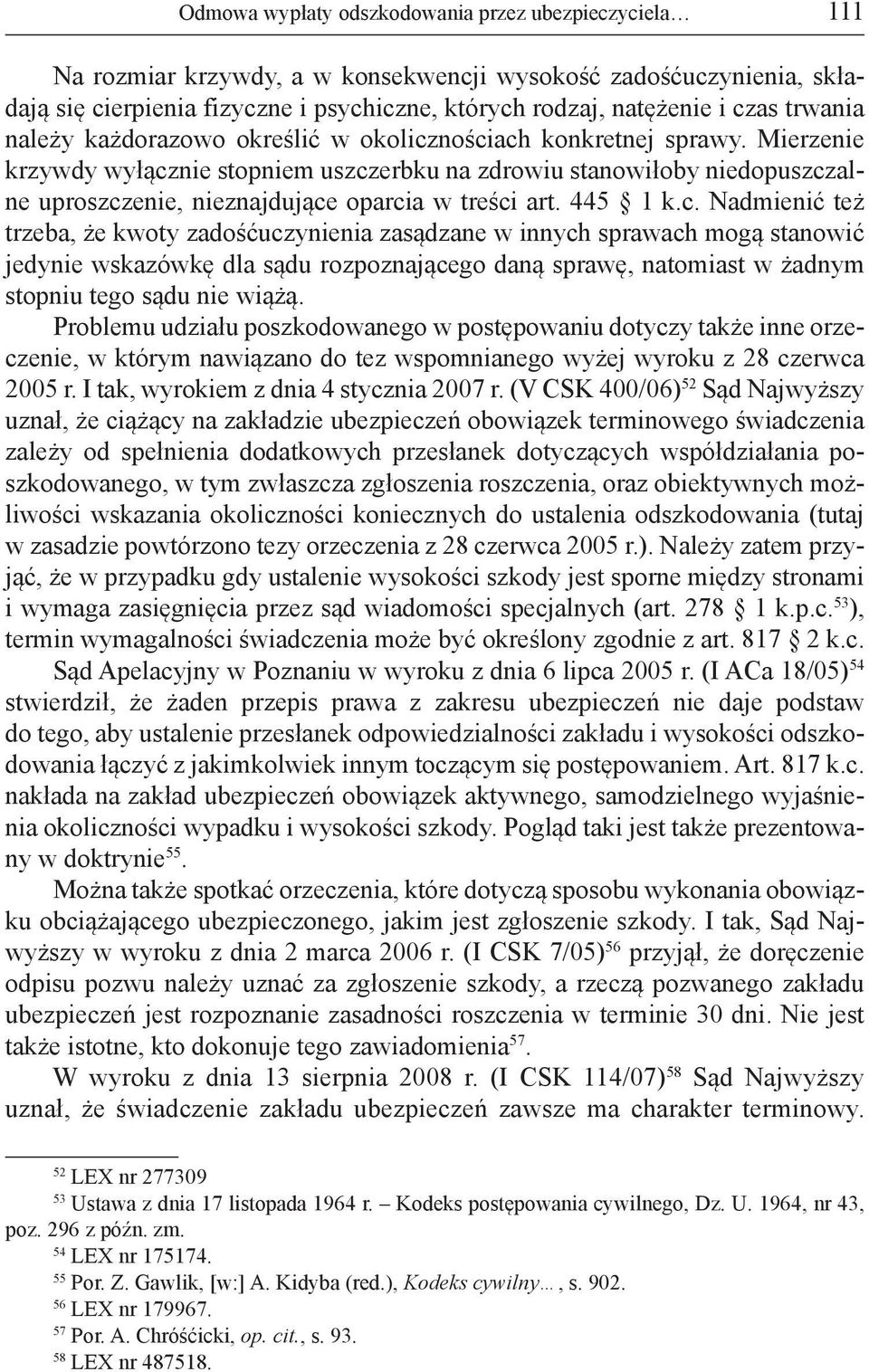 Mierzenie krzywdy wyłącz