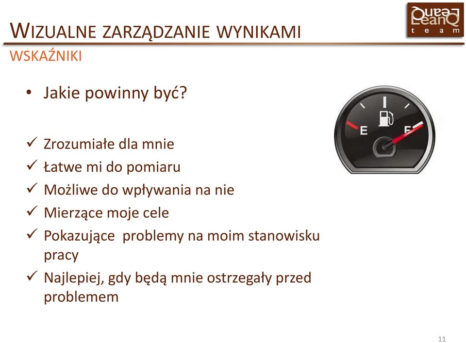 wpływania na nie Mierzące moje cele Pokazujące