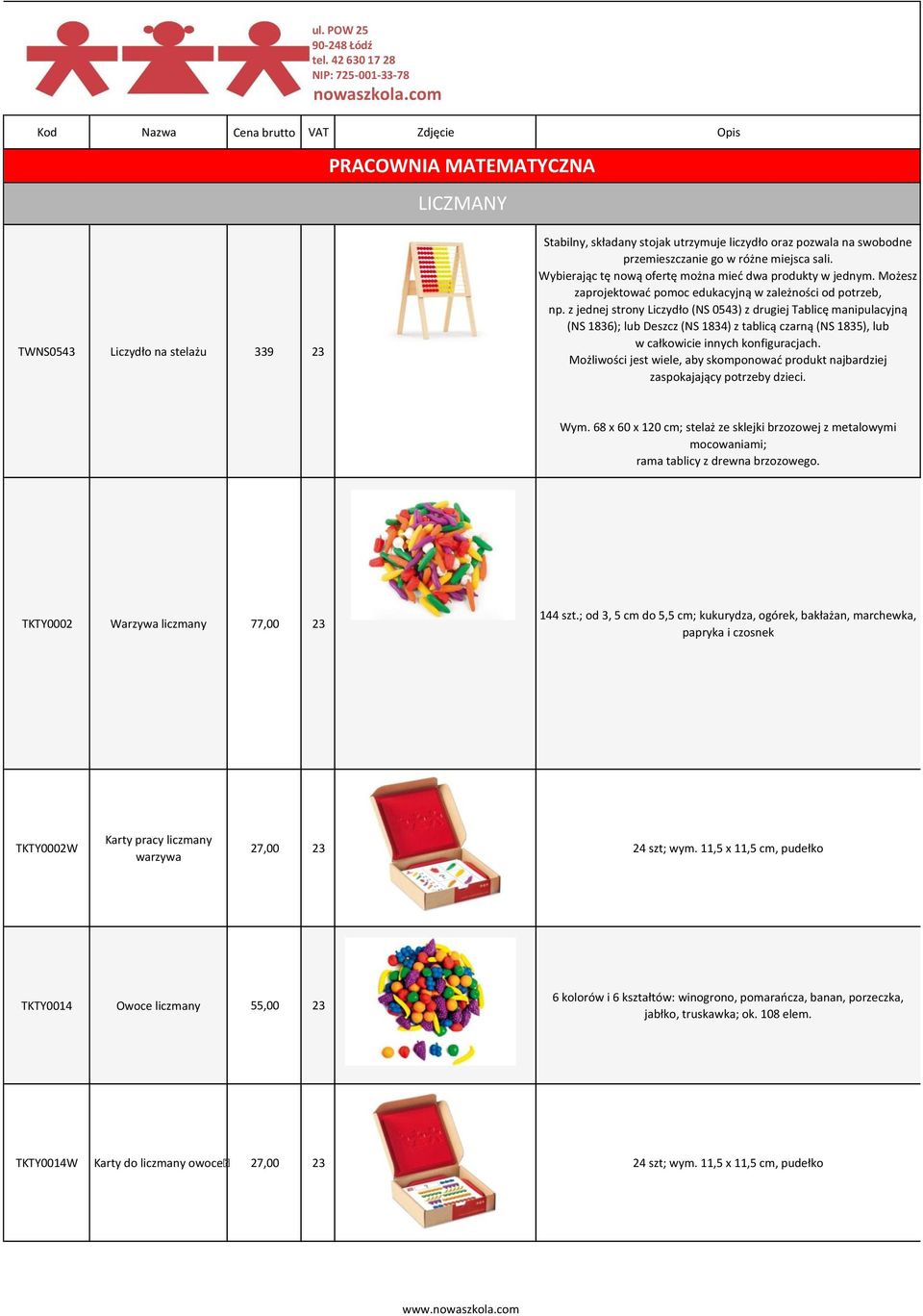 Wybierając tę nową ofertę można mied dwa produkty w jednym. Możesz zaprojektowad pomoc edukacyjną w zależności od potrzeb, np.