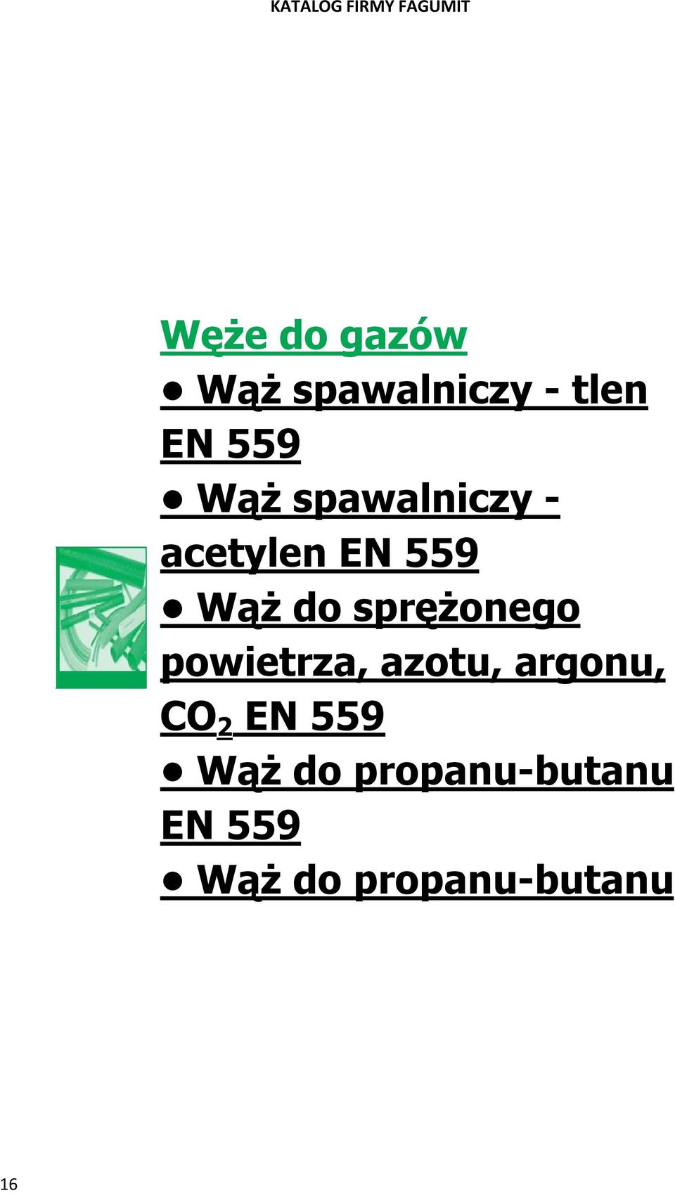 sprężonego powietrza, azotu, argonu, CO 2 EN
