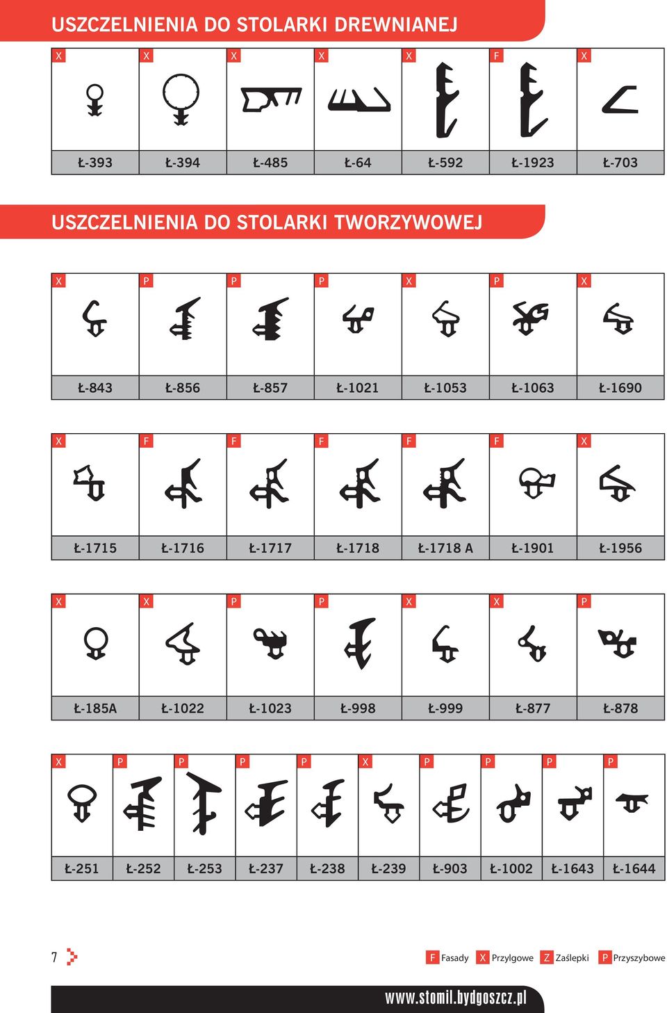 Ł-1715 Ł-1716 Ł-1717 Ł-1718 Ł-1718 A Ł-1901 Ł-1956 Ł-185A Ł-1022 Ł-1023 Ł-998 Ł-999 Ł-877