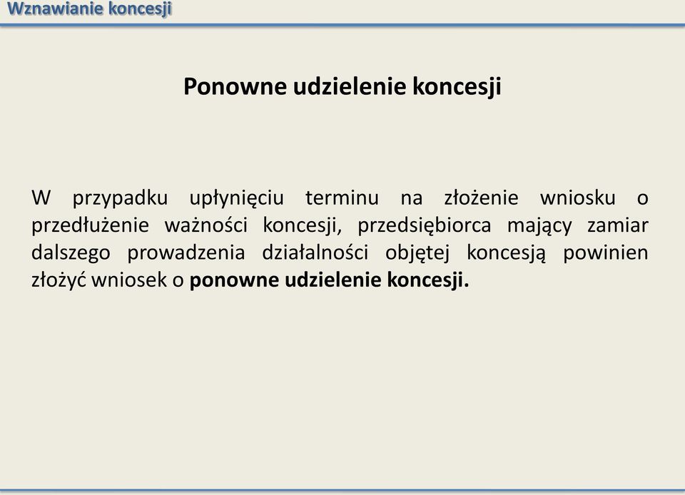 przedsiębiorca mający zamiar dalszego prowadzenia