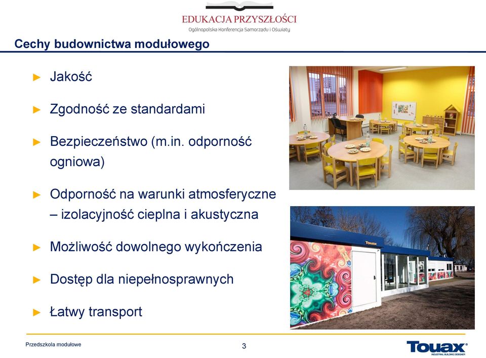 odporność ogniowa) Odporność na warunki atmosferyczne