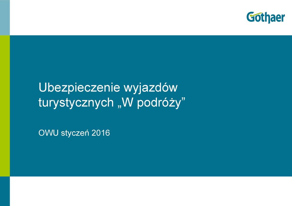 turystycznych W