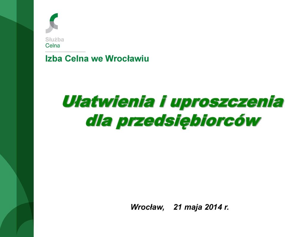 uproszczenia dla