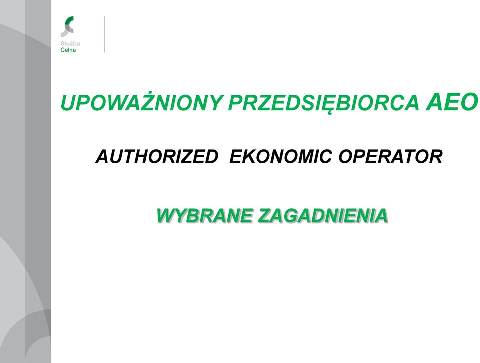 AUTHORIZED EKONOMIC