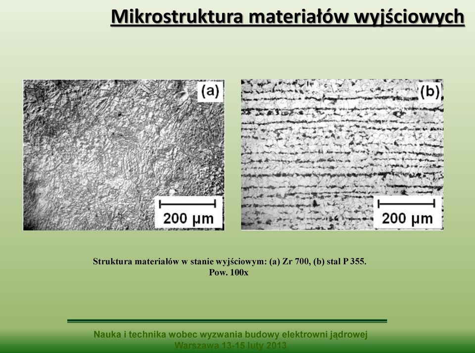 materiałów w stanie