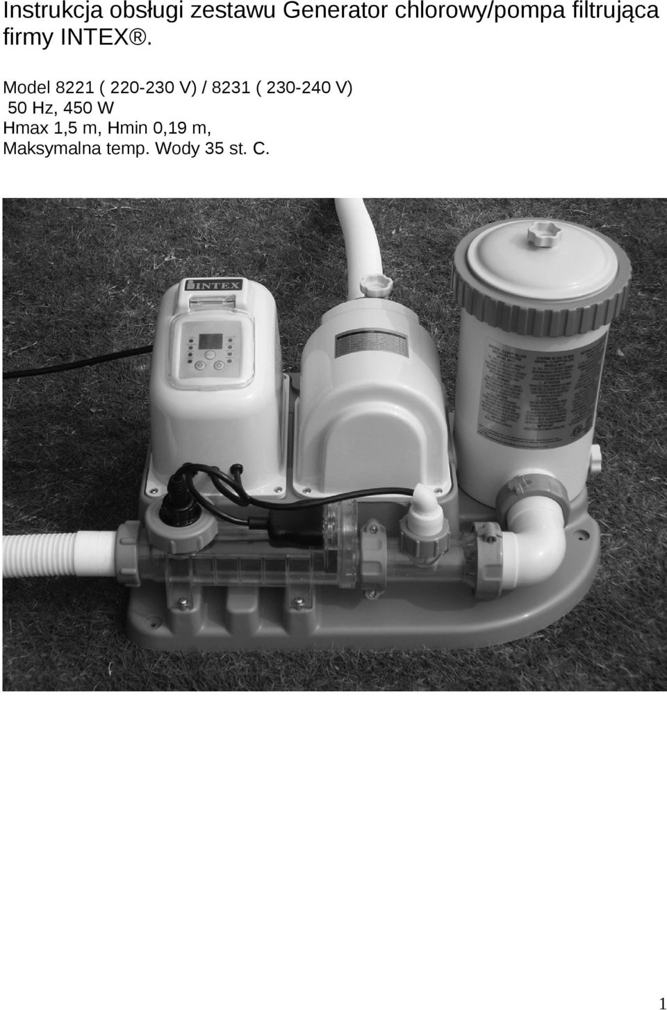 Model 8221 ( 220-230 V) / 8231 ( 230-240 V) 50