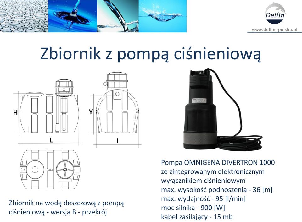 zintegrowanym elektronicznym wyłącznikiem ciśnieniowym max.