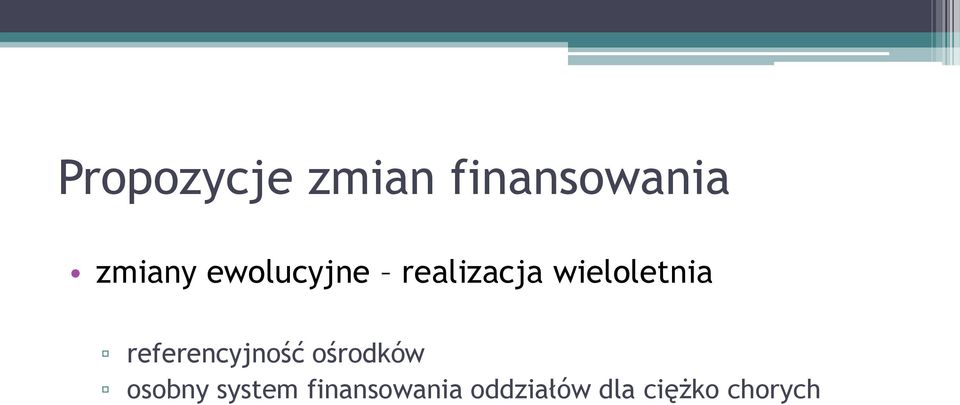 referencyjność ośrodków osobny system