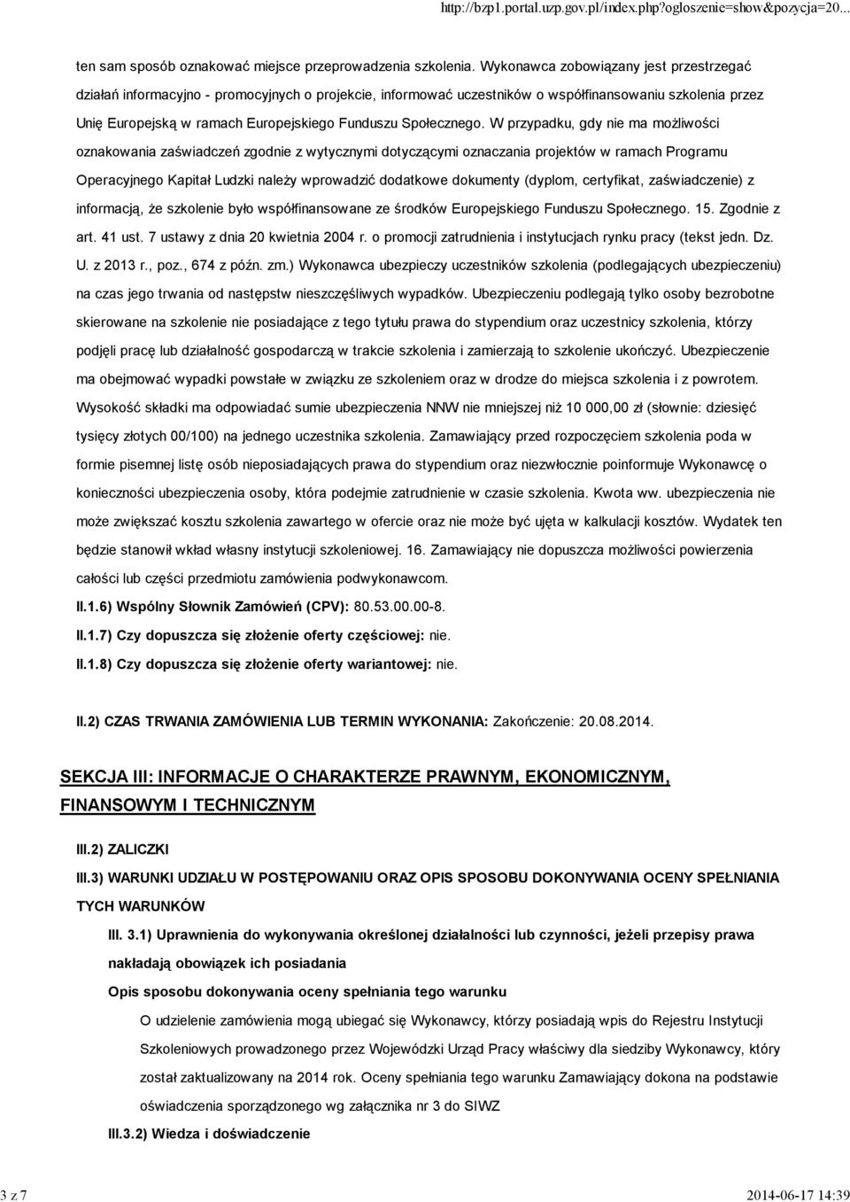 Społecznego.