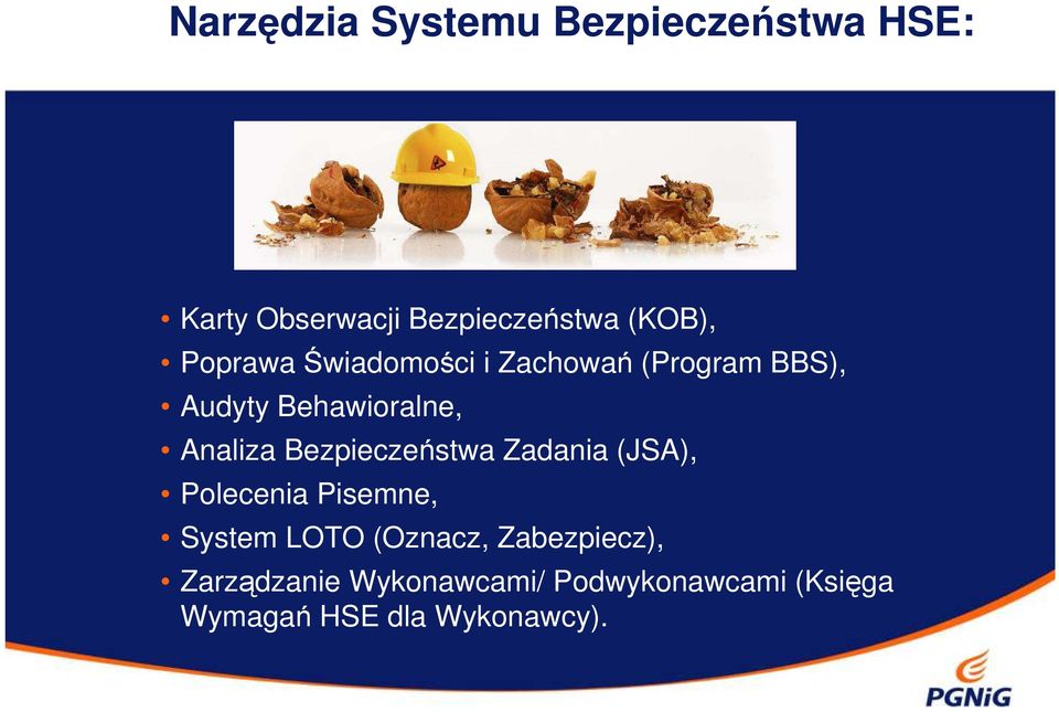 Bezpieczeństwa Zadania (JSA), Polecenia Pisemne, System LOTO (Oznacz,