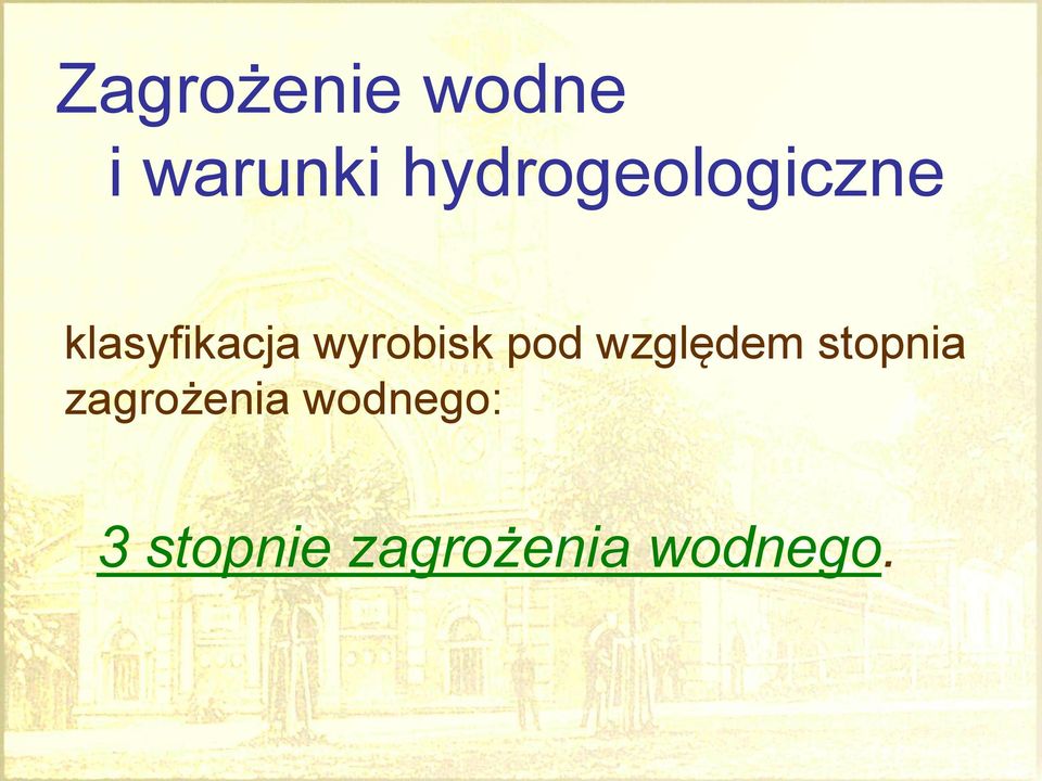 wyrobisk pod względem stopnia