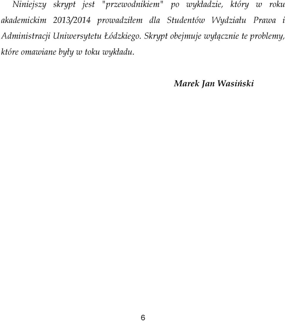 Administracji Uniwersytetu Łódzkiego.
