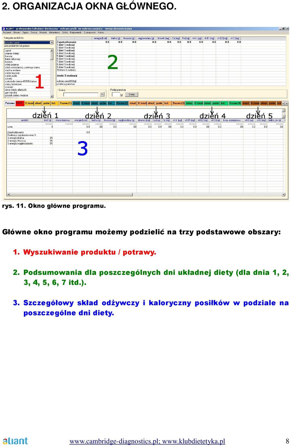 Wyszukiwanie produktu / potrawy. 2.