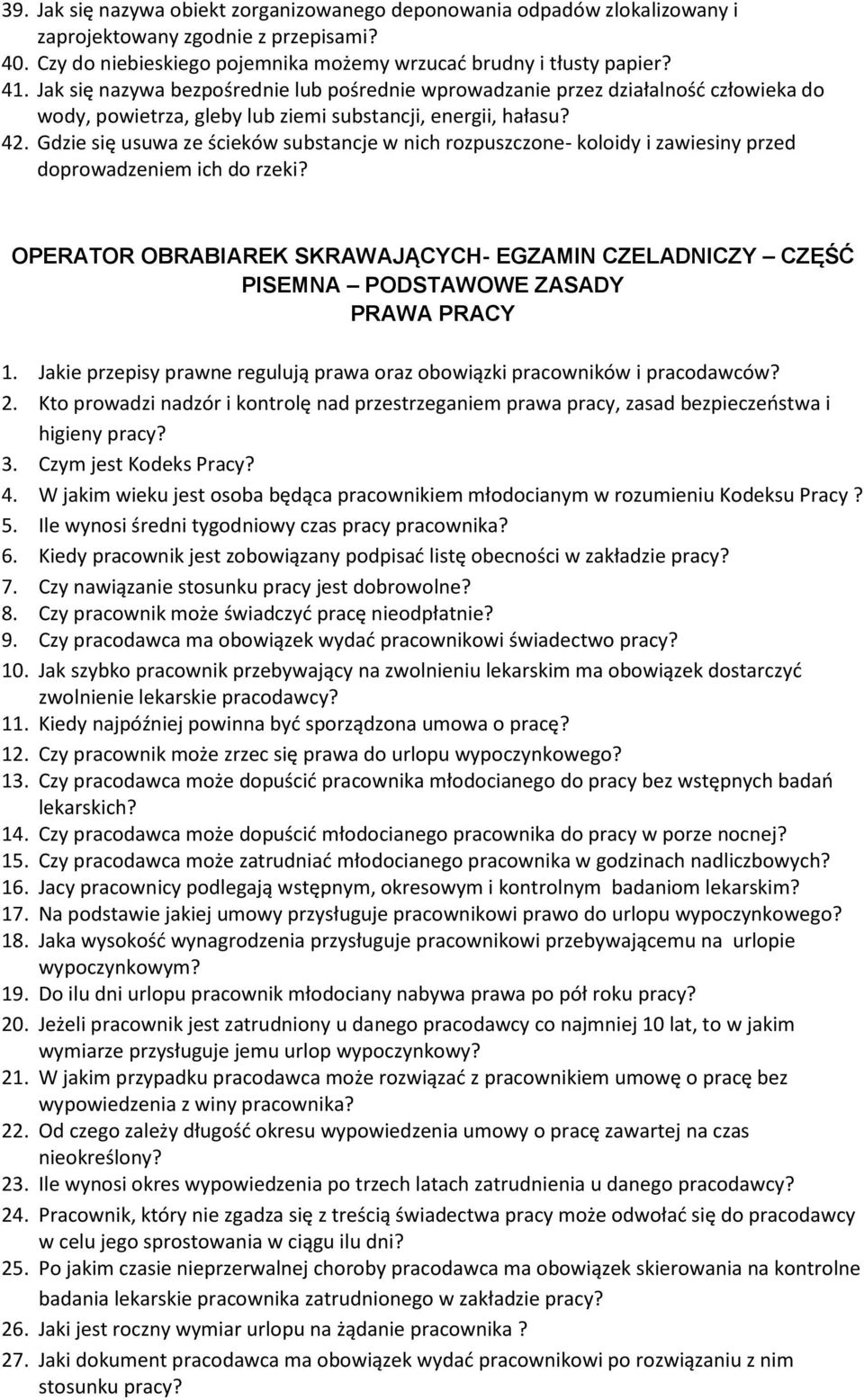 Gdzie się usuwa ze ścieków substancje w nich rozpuszczone- koloidy i zawiesiny przed doprowadzeniem ich do rzeki?