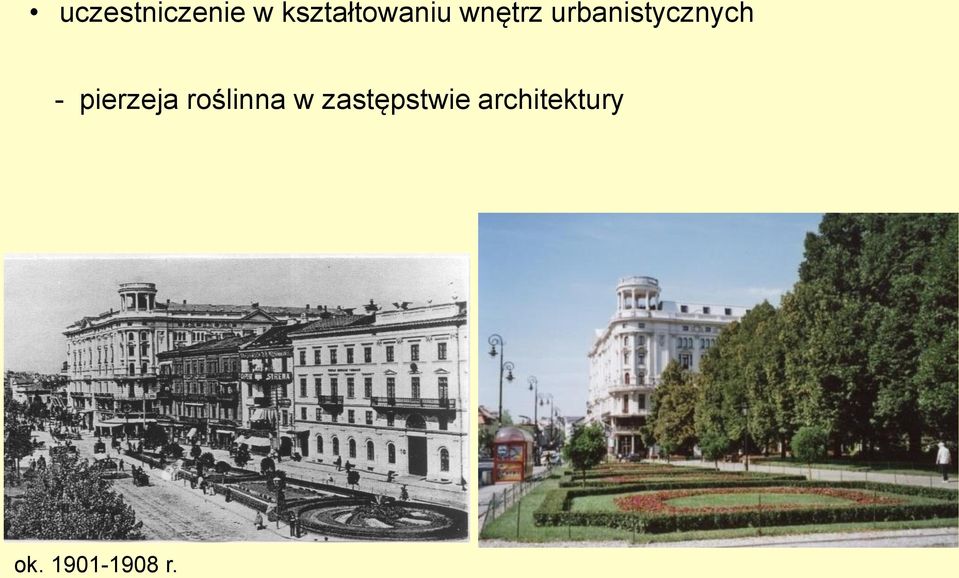 urbanistycznych - pierzeja