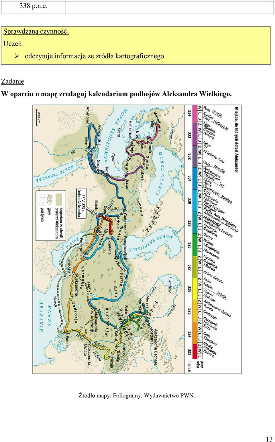 kartograficznego W oparciu o mapę zredaguj