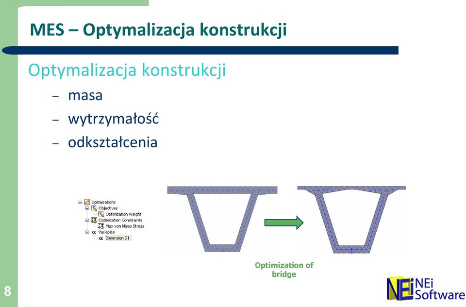 konstrukcji masa