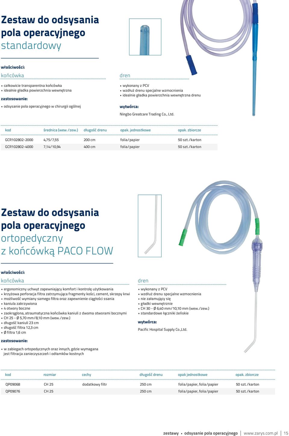 zbiorcze GCR102802-2000 4,75/7,55 200 cm folia/papier 50 szt./karton GCR102802-4000 7,14/10,94 400 cm folia/papier 50 szt.