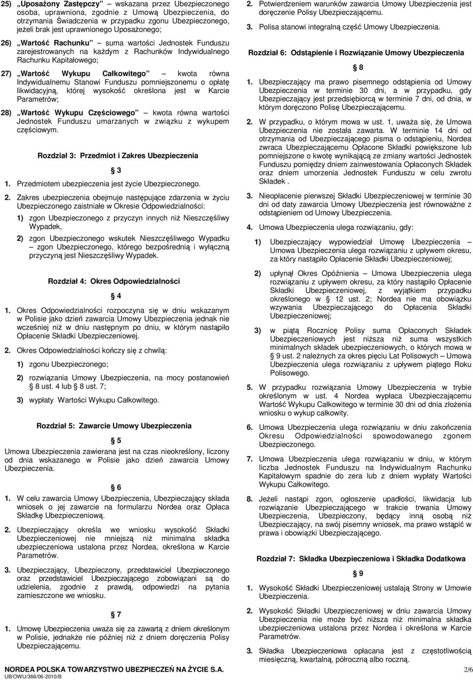 Indywidualnemu Stanowi Funduszu pomniejszonemu o opłatę likwidacyjną, której wysokość określona jest w Karcie Parametrów; 28) Wartość Wykupu Częściowego kwota równa wartości Jednostek Funduszu