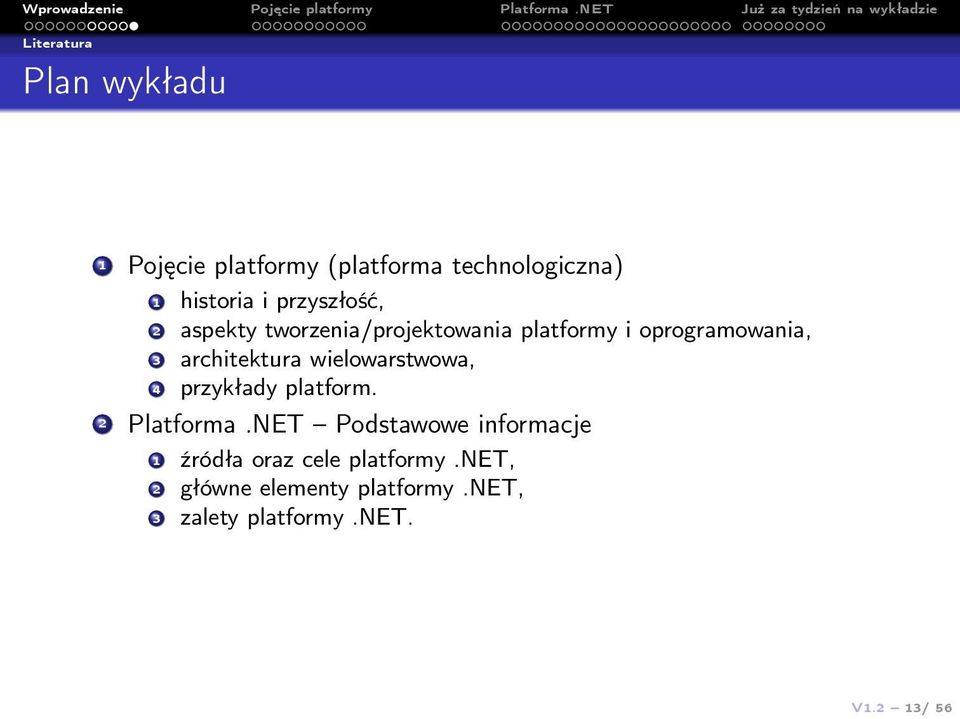 architektura wielowarstwowa, 4 przykłady platform. 2 Platforma.
