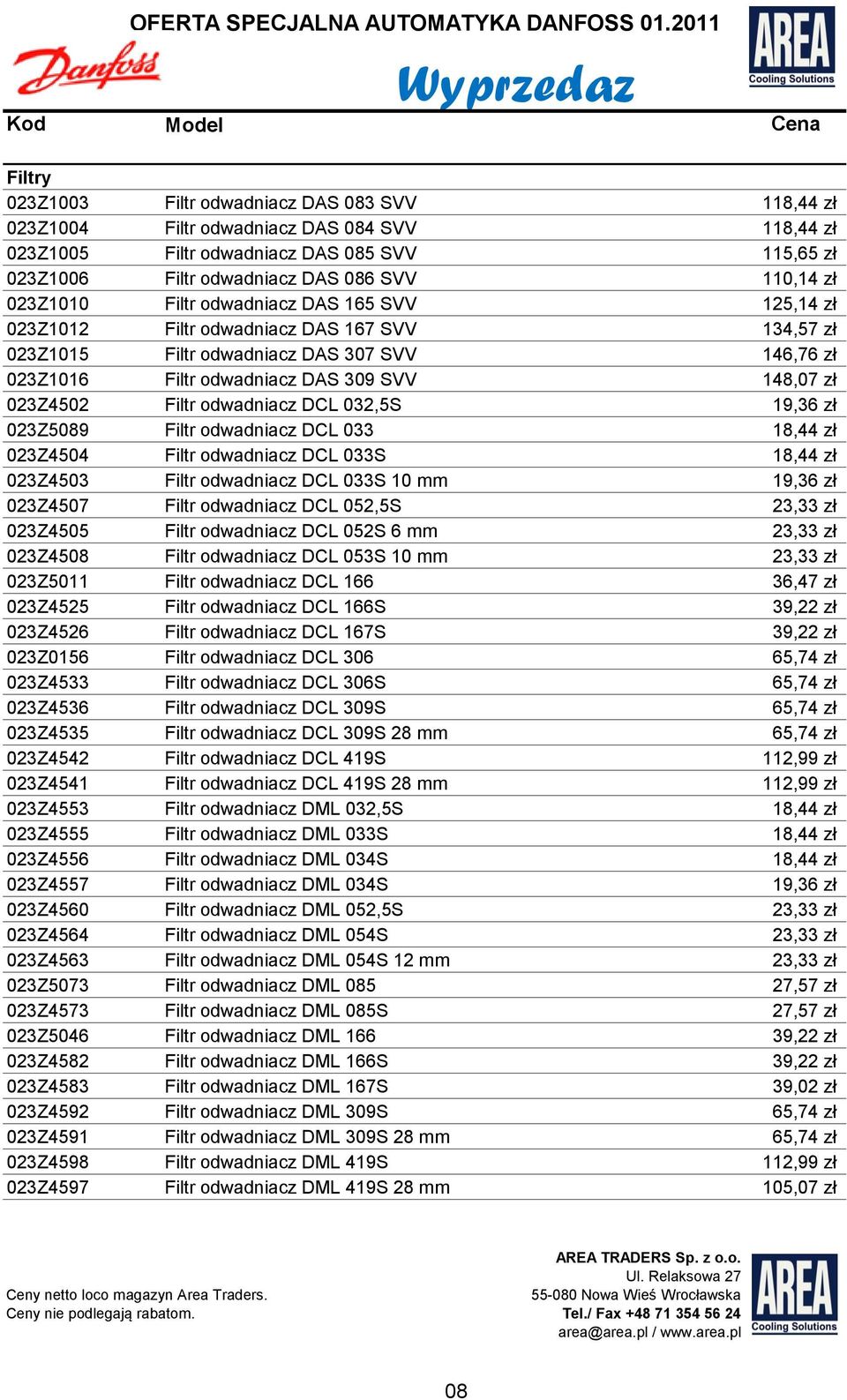 DAS 086 SVV 110,14 zł 023Z1010 Filtr odwadniacz DAS 165 SVV 125,14 zł 023Z1012 Filtr odwadniacz DAS 167 SVV 134,57 zł 023Z1015 Filtr odwadniacz DAS 307 SVV 146,76 zł 023Z1016 Filtr odwadniacz DAS 309