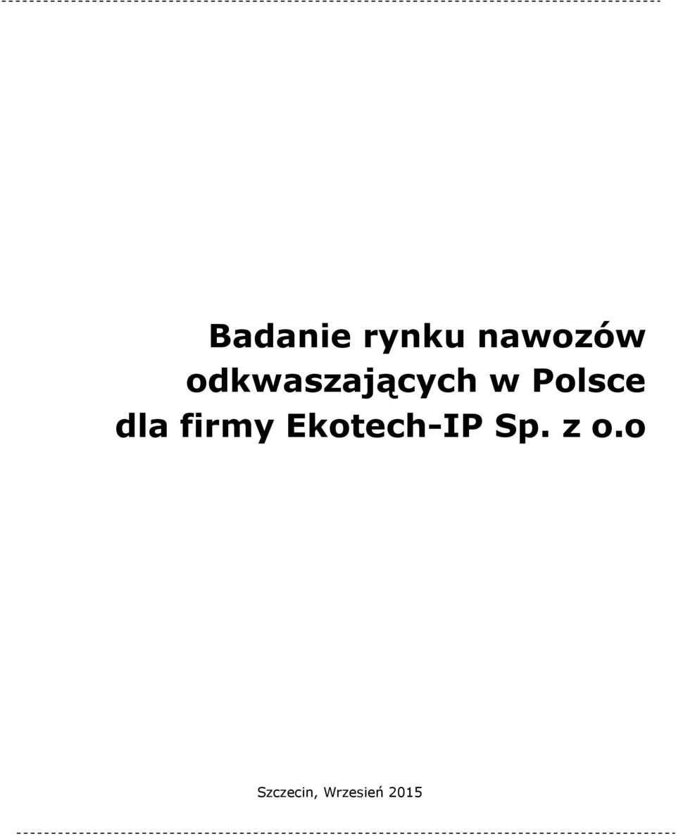 dla firmy Ekotech-IP Sp.