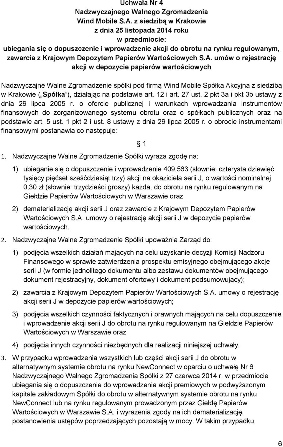 Wartościowych S.A.