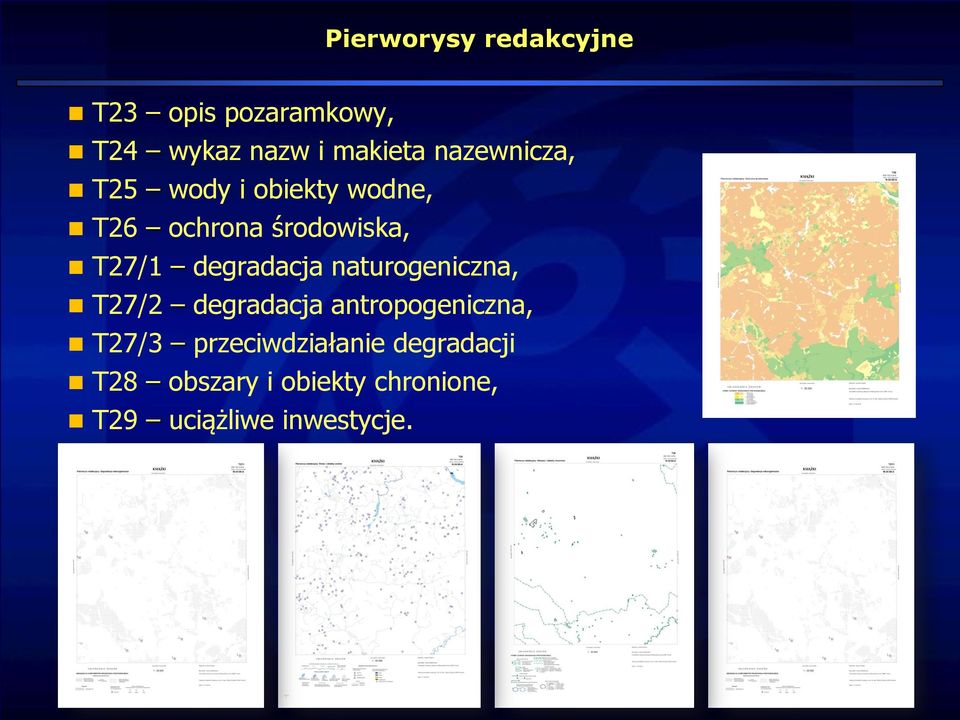 degradacja naturogeniczna, T27/2 degradacja antropogeniczna, T27/3