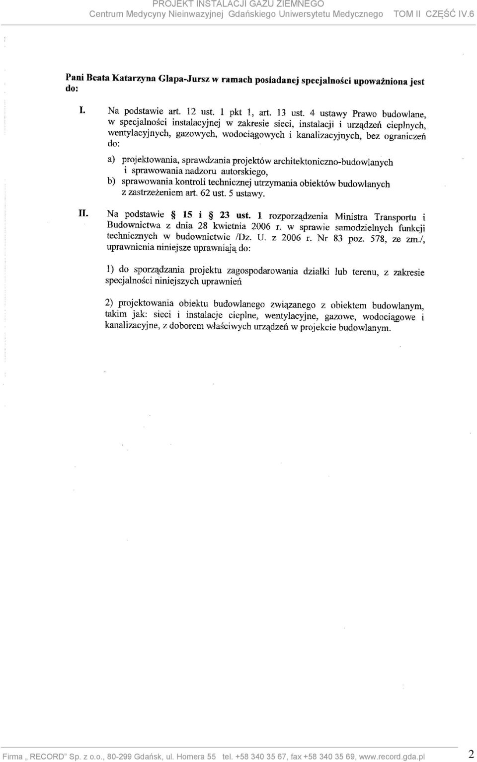 Homera 55 tel.