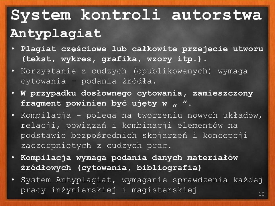 Kompilacja - polega na tworzeniu nowych układów, relacji, powiązań i kombinacji elementów na podstawie bezpośrednich skojarzeń i koncepcji zaczerpniętych
