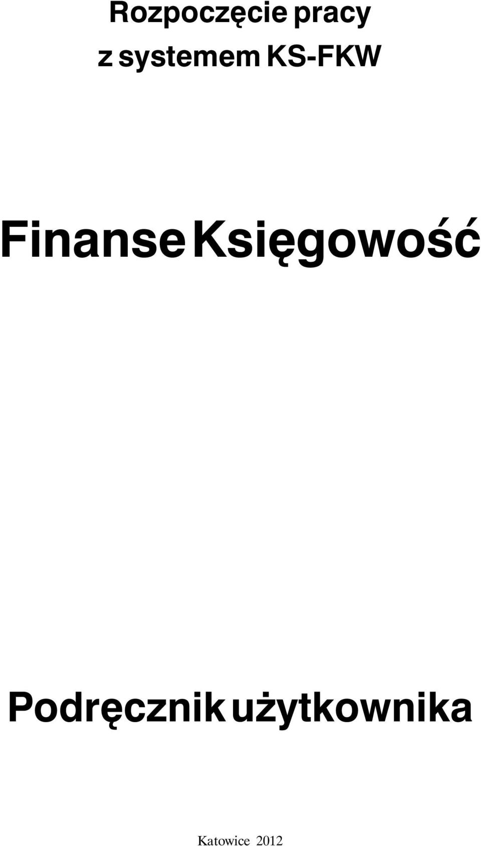 FinanseKsięgowość