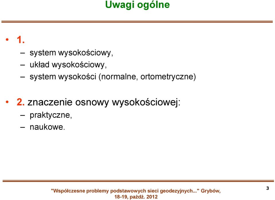wysokościowy, system wysokości
