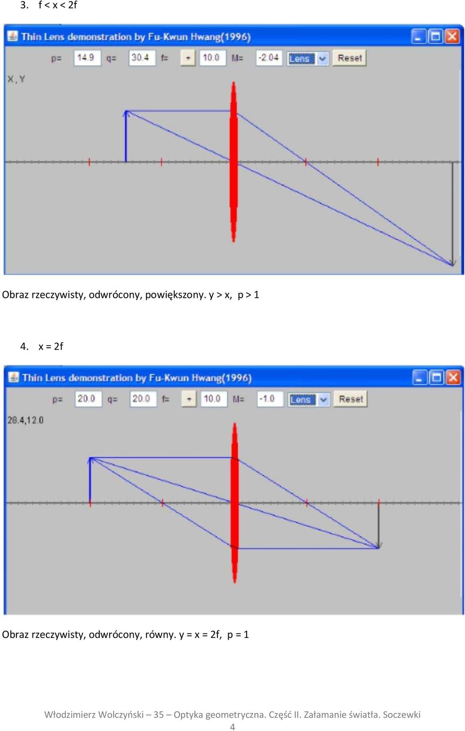 y > x, p > 1 4.