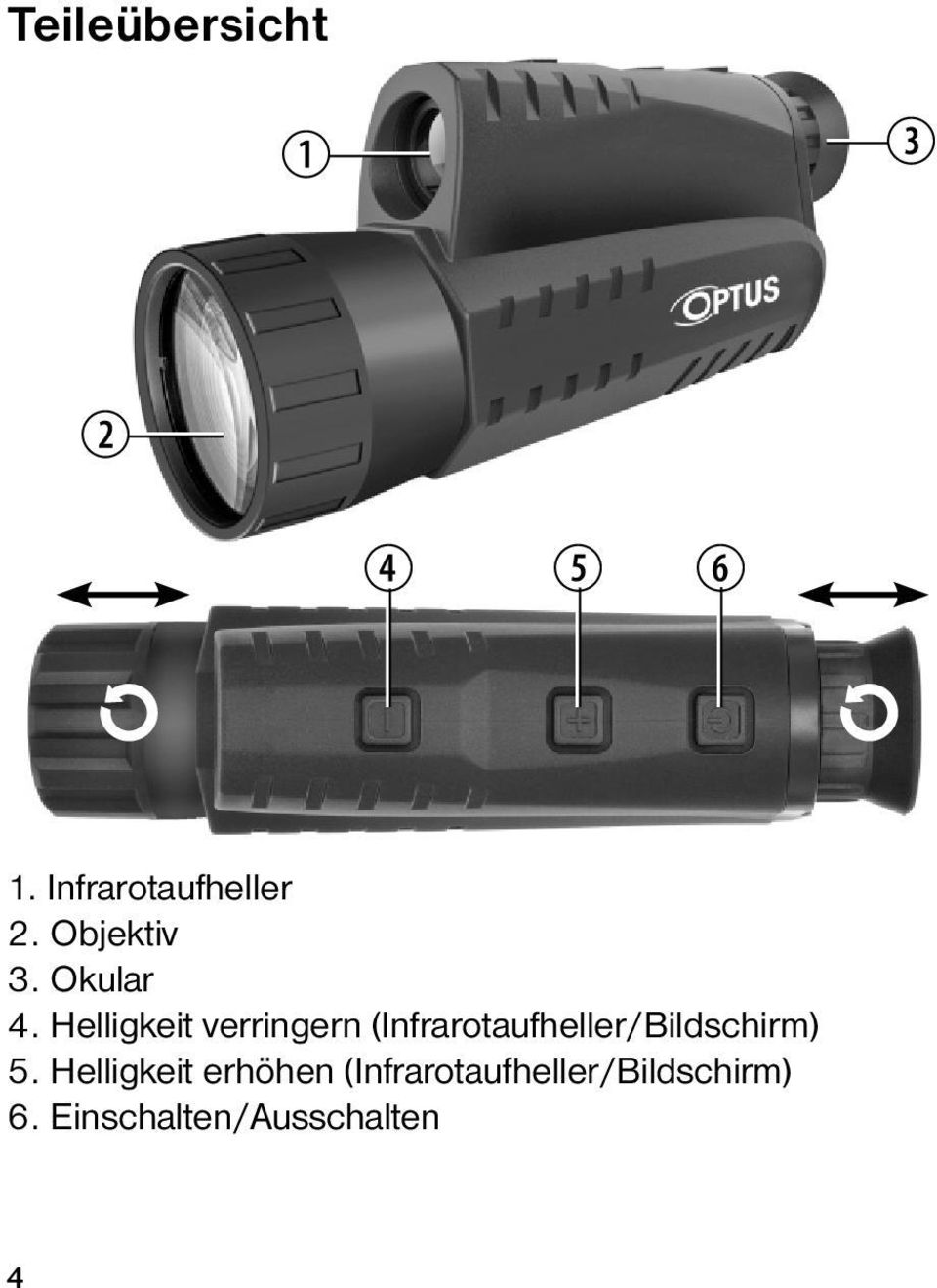 Helligkeit verringern